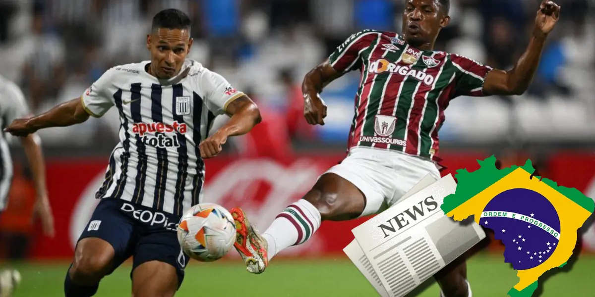Alianza Lima casi le gana el partido a Fluminense en Matute
