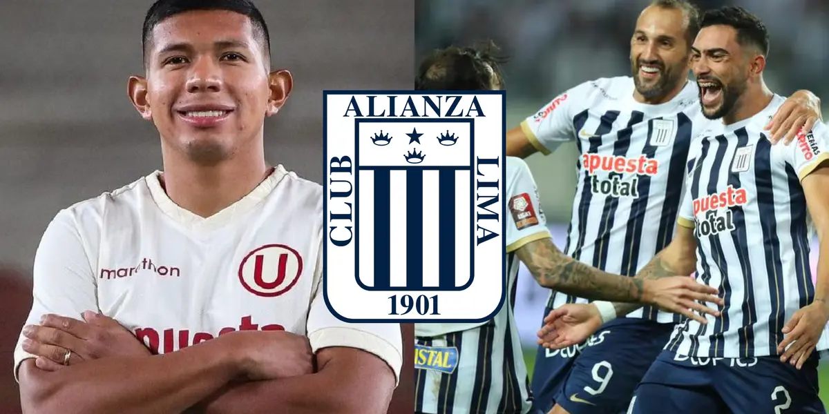 Edison Flores es jugador de Universitario y apoya a Alianza Lima