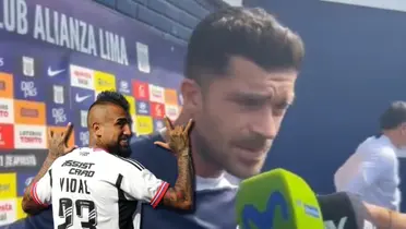 Adrián Arregui dio una respuesta tras lo dicho por Arturo Vidal