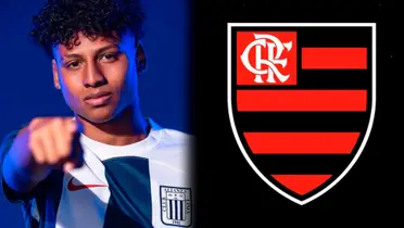 Adriano Neciosup está en Flamengo a préstamo por un año