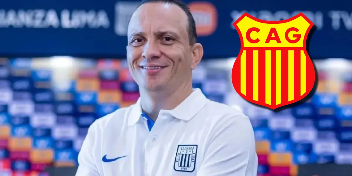 Alejandro Restrepo en su presentación con Alianza Lima