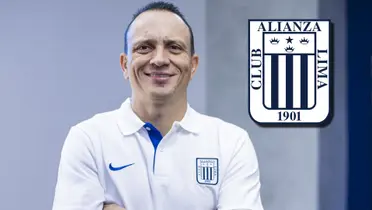 Alejandro Restrepo es el DT de Alianza Lima en esta temporada 2024