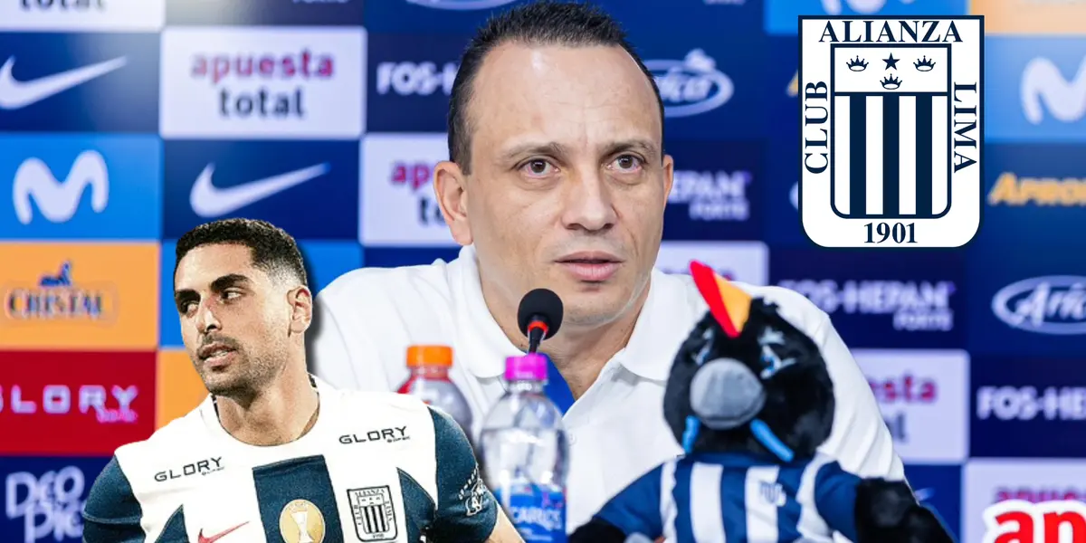 Alejandro Restrepo no registra derrotas con Alianza Lima