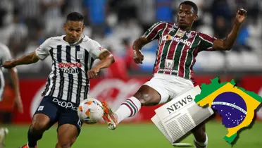 Alianza Lima casi le gana el partido a Fluminense en Matute
