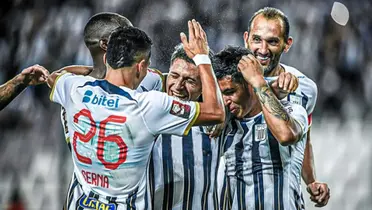 Alianza Lima celebrando un gol en la Liga 1