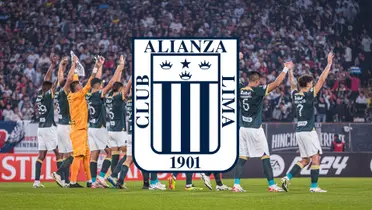 Alianza Lima despidiéndose de su hinchada tras el partido ante Colo Colo