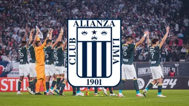 Alianza Lima despidiéndose de su hinchada tras el partido ante Colo Colo 