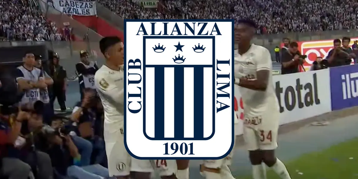 Alianza Lima está cayendo 1-0 en el Estadio Nacional
