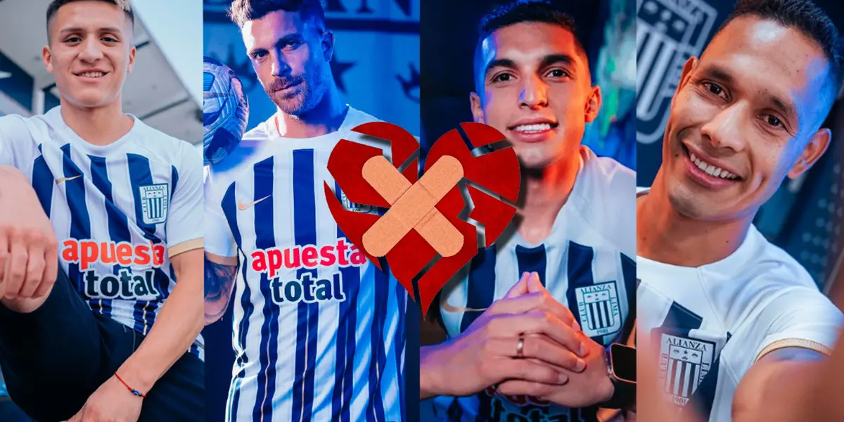 Alianza Lima no ha tenido buena suerte con el tema de lesiones