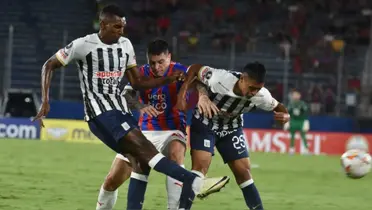 Alianza Lima no pudo mantener el arco en cero ante Cerro Porteño
