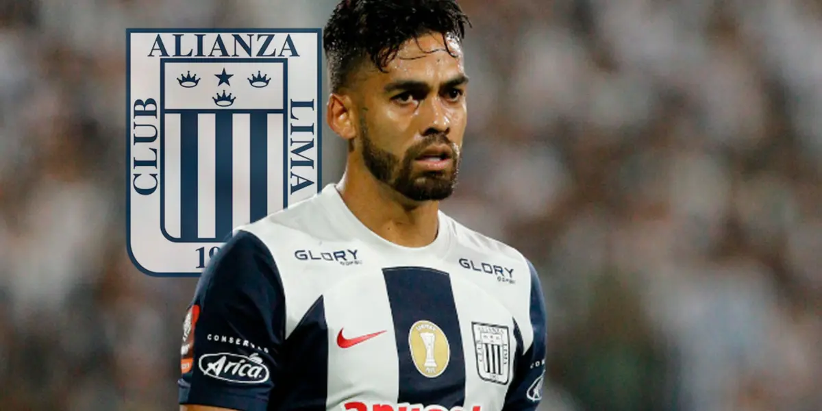 Andrés Andrade vistió la camiseta '20' en Alianza Lima