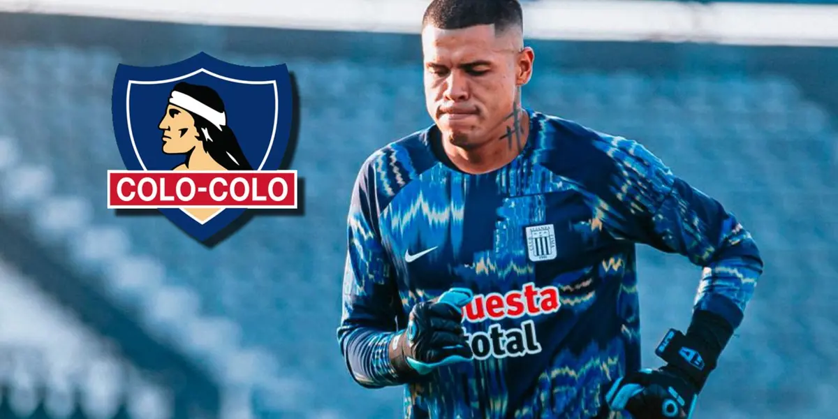 Ángelo Campos en los entrenamientos de Alianza Lima