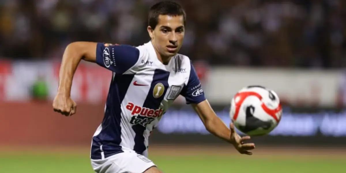 Bassco Soyer jugando en el equipo principal de Alianza Lima
