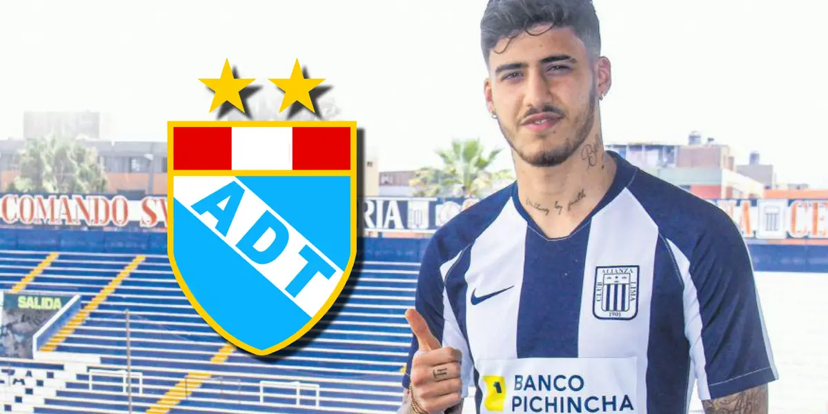 Beto Da Silva jugando en Alianza Lima durante la temporada 2020