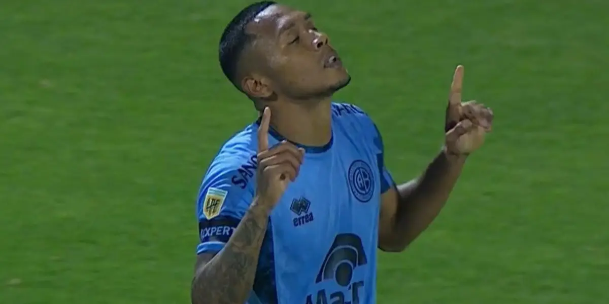 Bryan Reyna firmó con Belgrano hasta fines del 2026