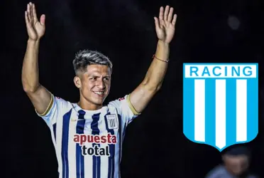 Catriel Cabellos llegó a préstamo por una temporada con opción de compra