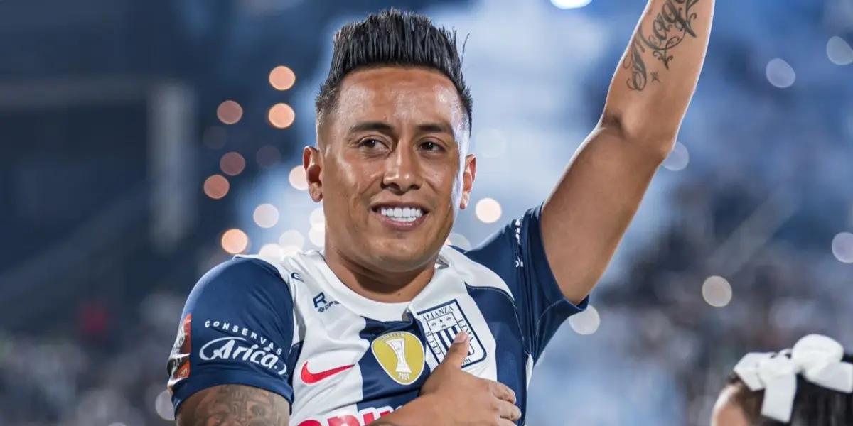Christian Cueva durante su presentación con Alianza Lima en la temporada 2023