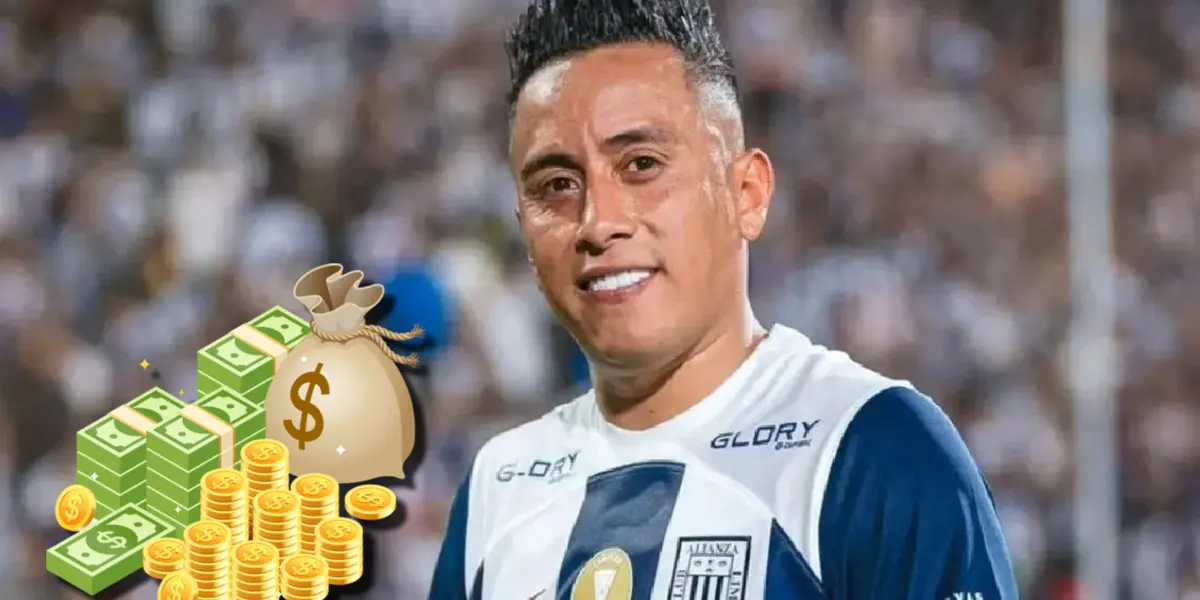 Christian Cueva tenia el salario más alto de la Liga 1 en 2023