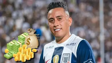 Christian Cueva tenia el salario más alto de la Liga 1 en 2023