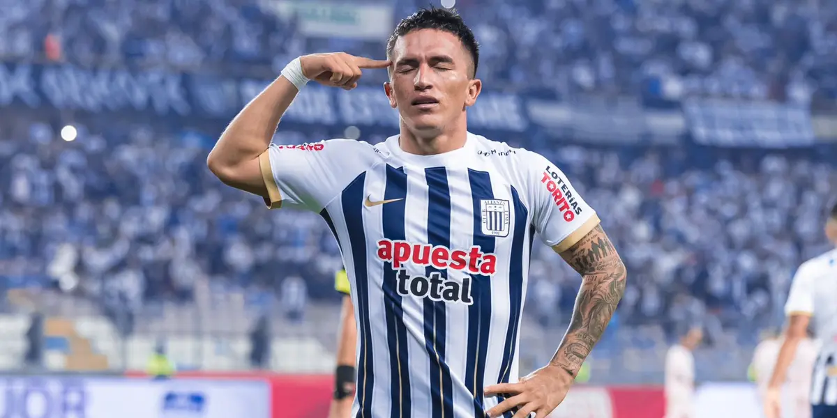 Cristian Neira encontró su primer gol con Alianza Lima y así lo celebra