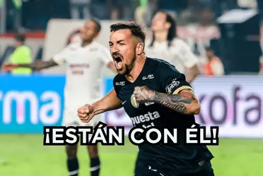Delantero aliancista convirtió una vez más en el Monumental.