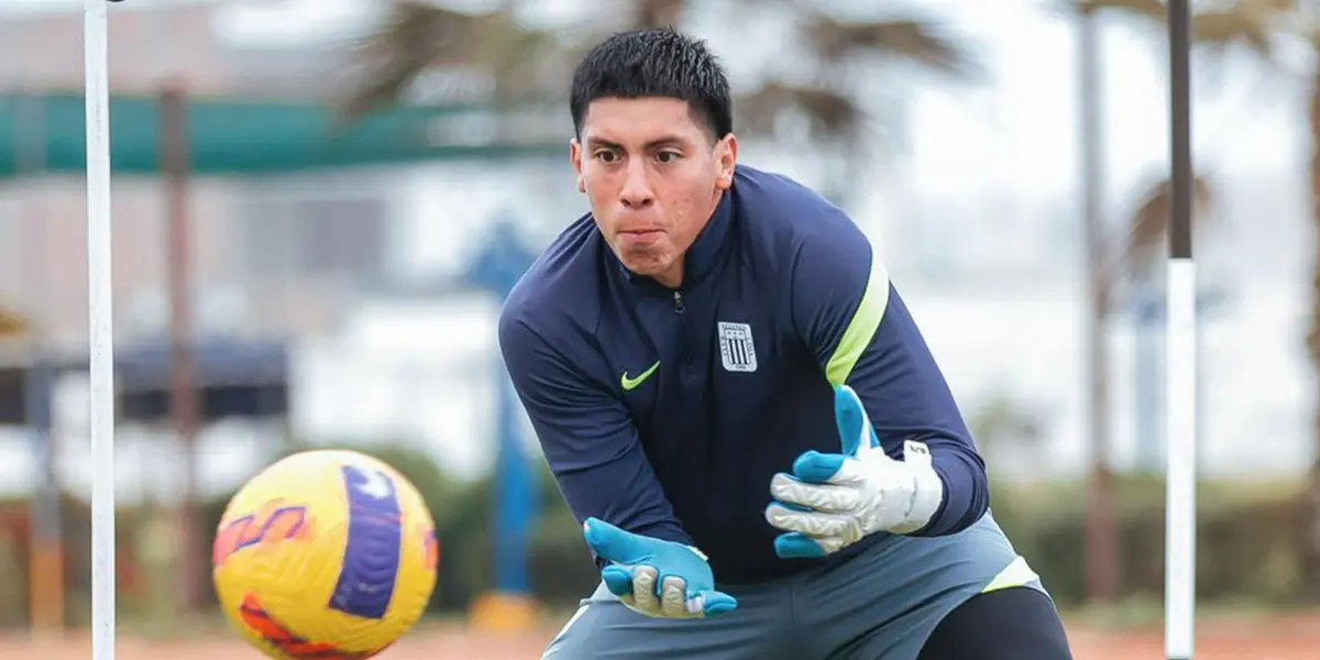 El arquero blanquiazul no tuvo su mejor presentación con Alianza Lima