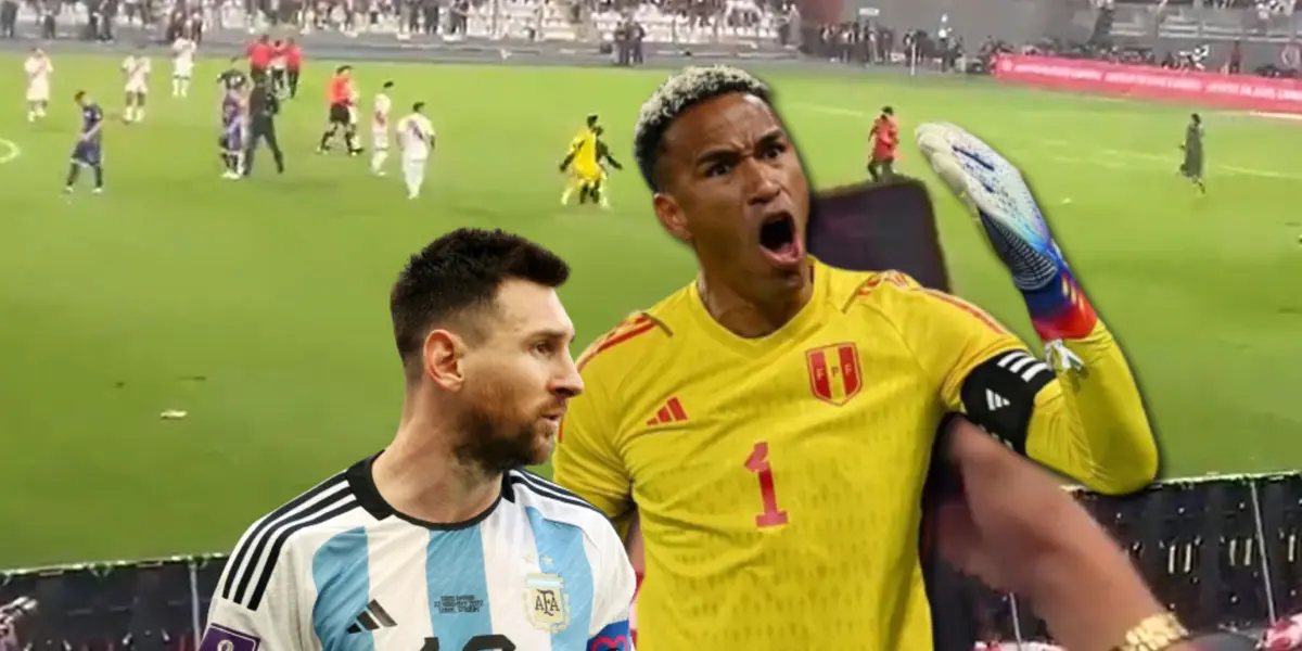 El arquero no pudo evitar la cólera y ya hay muchos comentarios en su contra