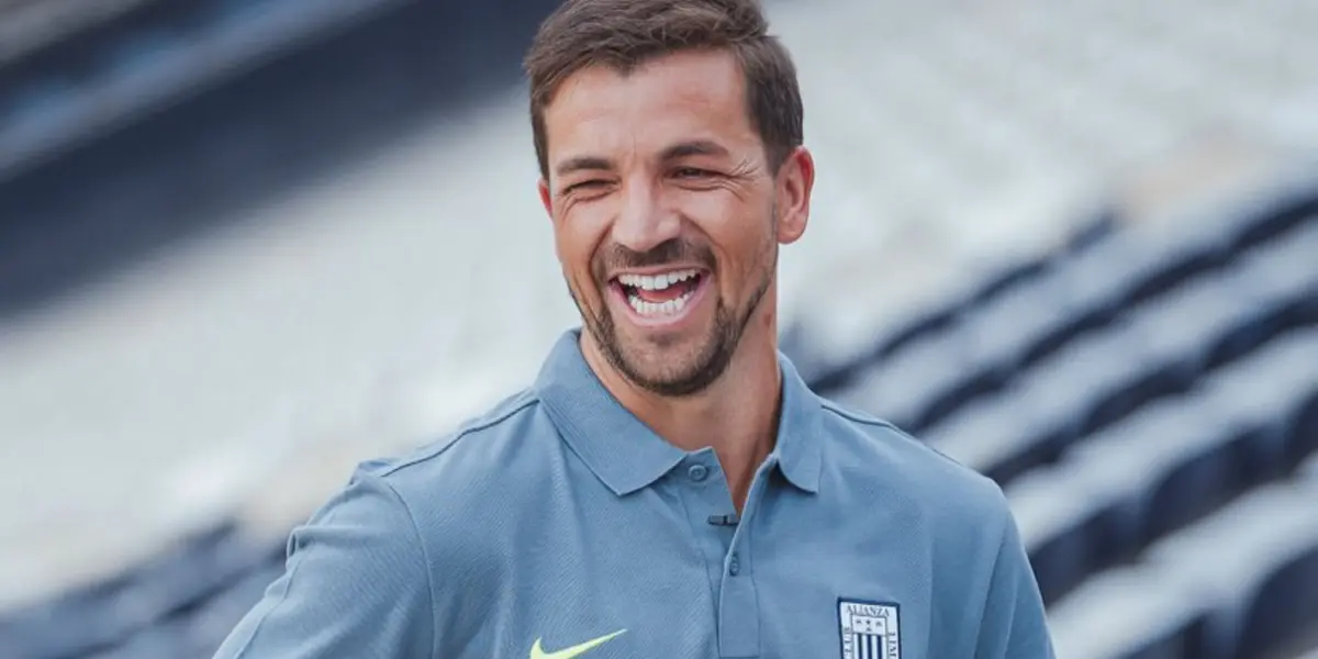 El atacante volvió a reestrenarse con la blanquiazul en Matute ante miles de hinchas