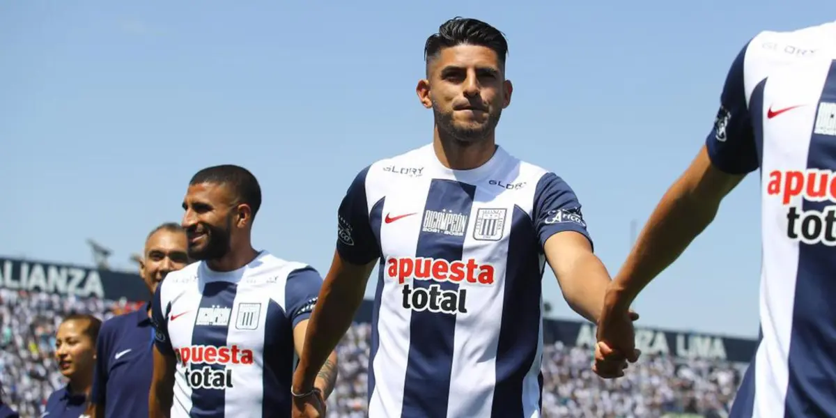 El defensa peruano terminó por cumplir su sueño de vestir la camiseta blanquiazul