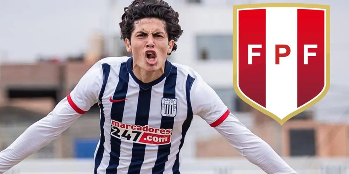 El delantero celebró su primer título profesional con Alianza Lima