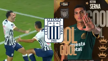 El delantero Kevin Serna es la figura del partido hasta el momento