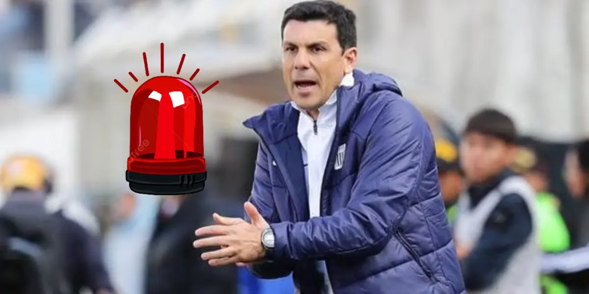 El entrenador blanquiazul está lidiando con muchos problemas desde que llegó al club