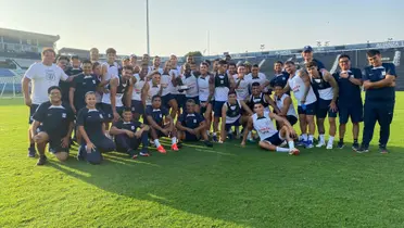 El equipo completo de Alianza Lima en Matute