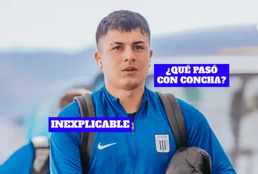 El volante blanquiazul estaba confirmado en el once titular, pero todo cambio de un momento a otro