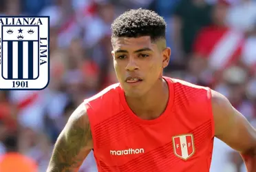 El volante peruano estuvo presente en el estadio Alejandro Villanueva apoyando a Alianza Lima