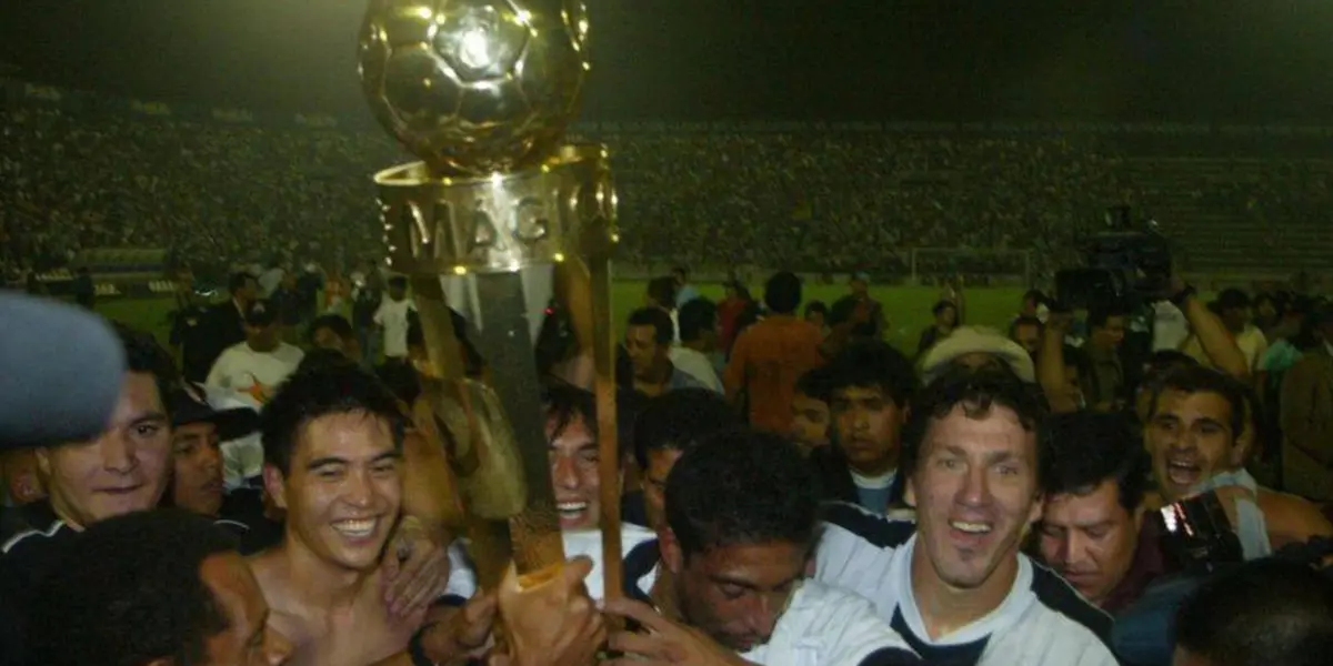 Guillermo Salas fue uno de los protagonistas del título nacional que consiguió el club