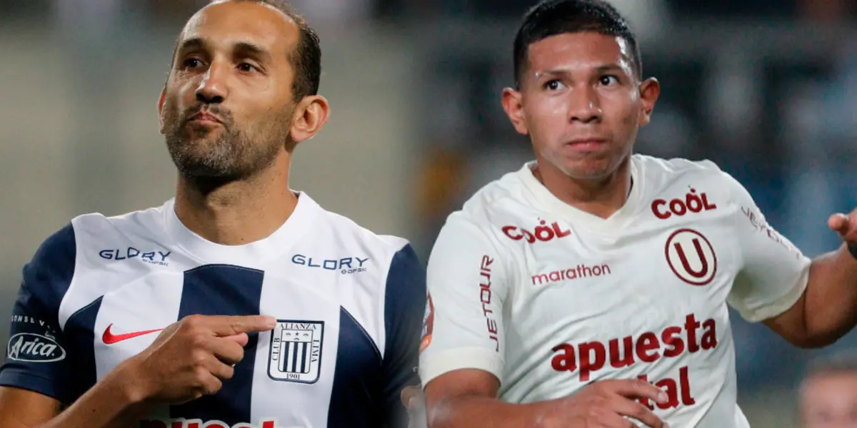 Hernán Barcos y Edison Flores son las caras de Alianza y la U