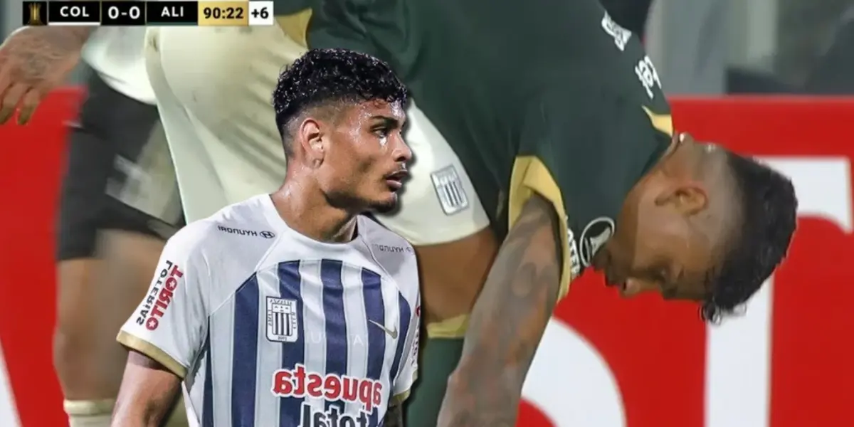 Jeriel De Santis ingresó en el segundo tiempo del Alianza Lima vs Colo Colo