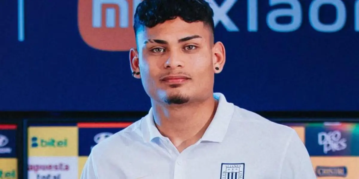 Jeriel De Santis llegó a Alianza Lima y no está dando la talla