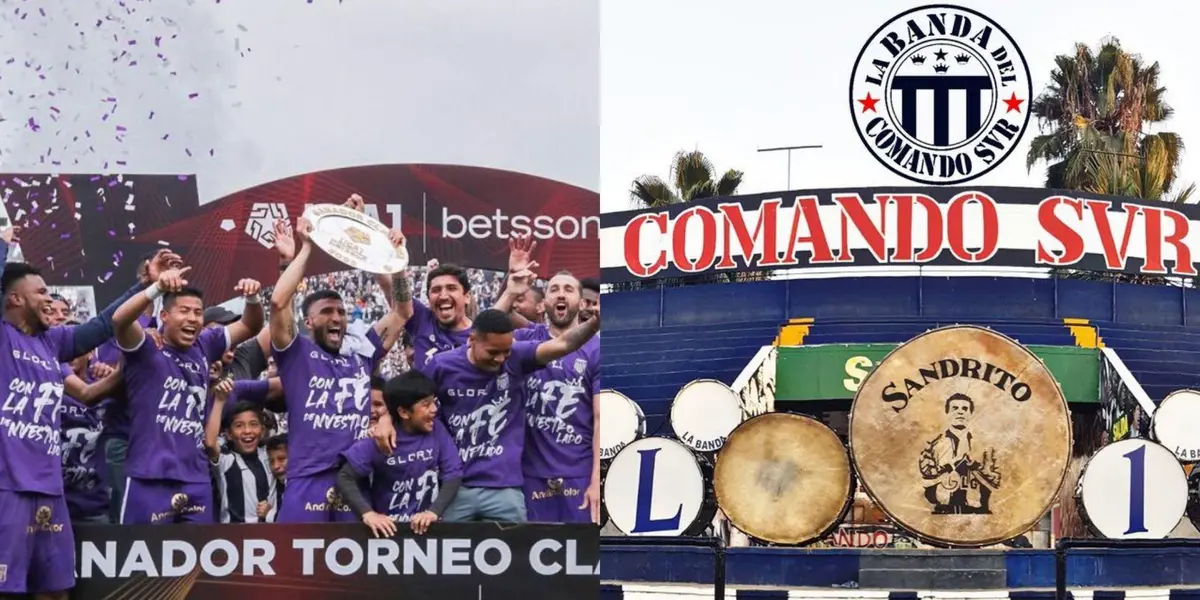 La barra oficial de Alianza Lima se pronunció antes de la final ante Melgar en Matute