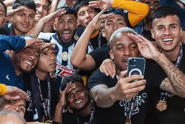 La ‘Foquita’ sorprendió al llegar al estadio, después del Apertura que ayer celebró Alianza Lima