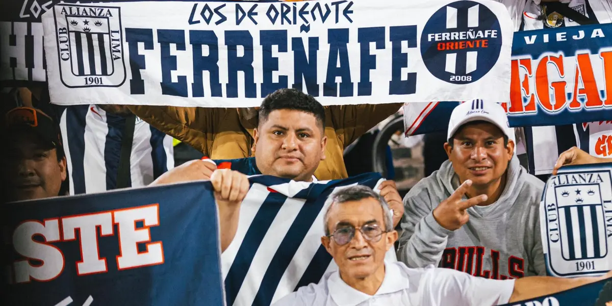 La hinchada de Alianza Lima en el partido frente a Colo Colo