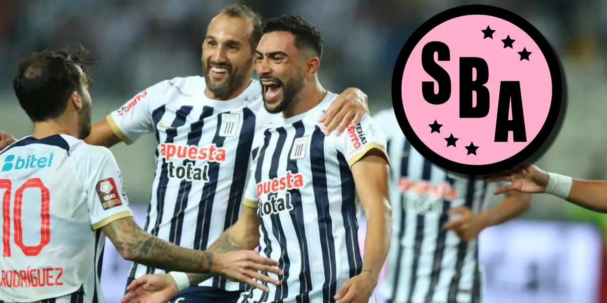 Los jugadores blanquiazules celebrando el 2-0 frente a Sport Boys