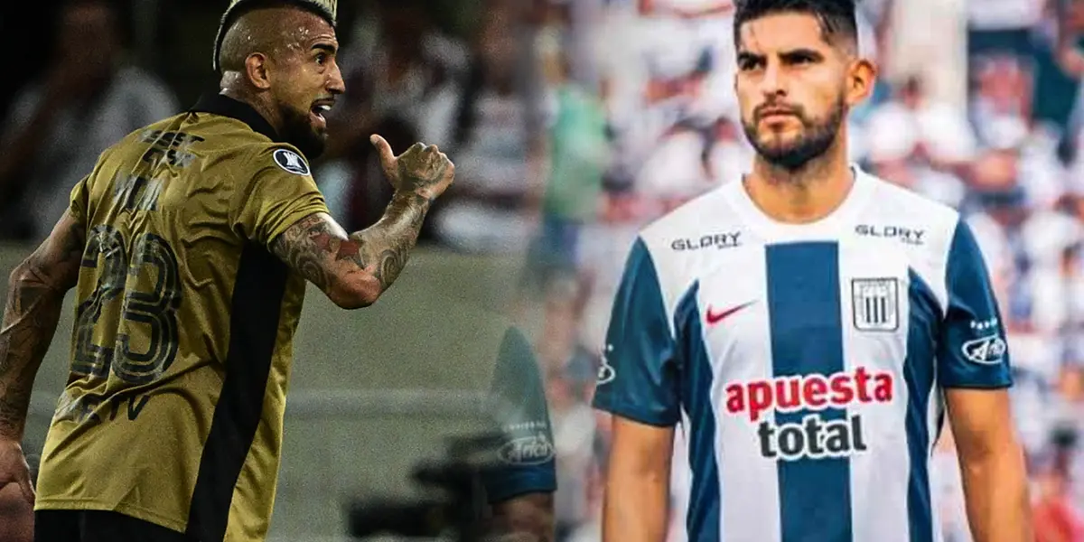Mientras Arturo Vidal juega en Colo Colo, Carlos Zambrano juega en Alianza Lima