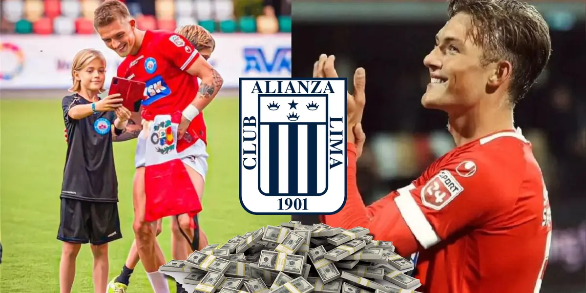 Oliver Sonne nació en Dinamarca, pero recibió el llamado de la Selección Peruana