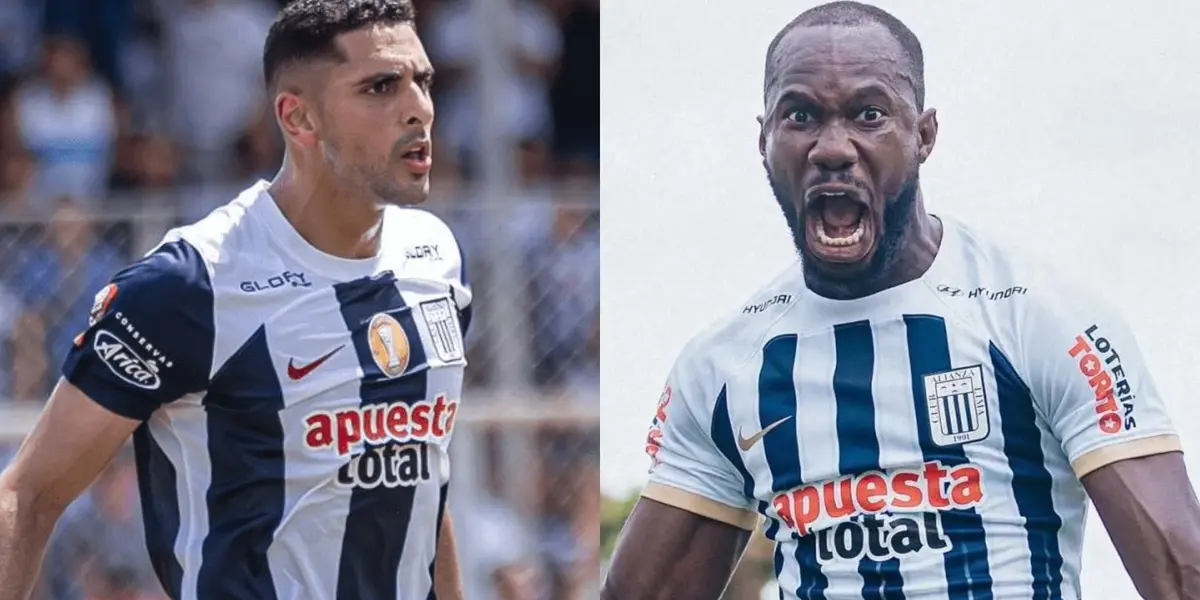 Pablo Sabbag y Cecilio Waterman son los delanteros de Alianza Lima