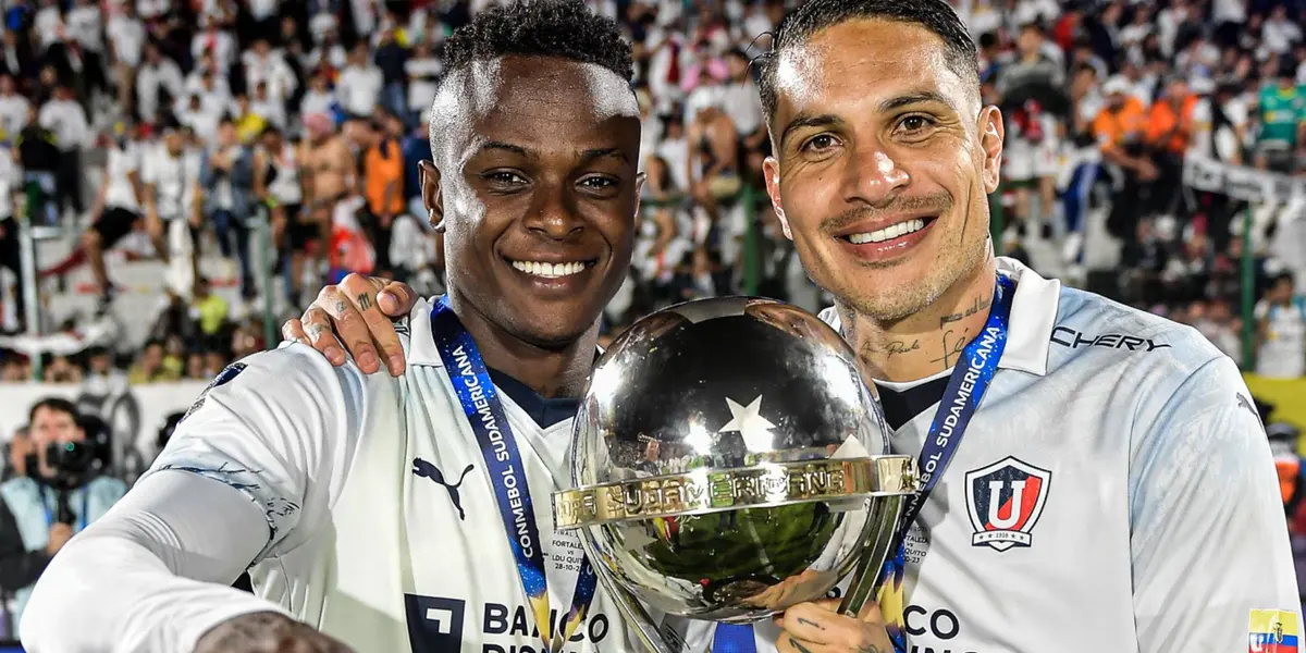 Paolo Guerrero fue campeón de la Copa Sudamericana 2023