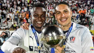 Paolo Guerrero fue campeón de la Copa Sudamericana 2023