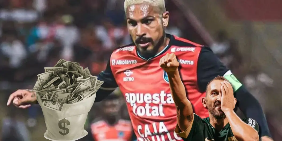 Paolo Guerrero hizo su debut en el fútbol peruano a los 40 años