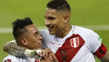 Paolo Guerrero jugó con Christian Cueva en la Selección Peruana
